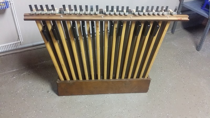1 25 Note Vintage Hammond Pedal Board - Mint Condtion - Now Available!